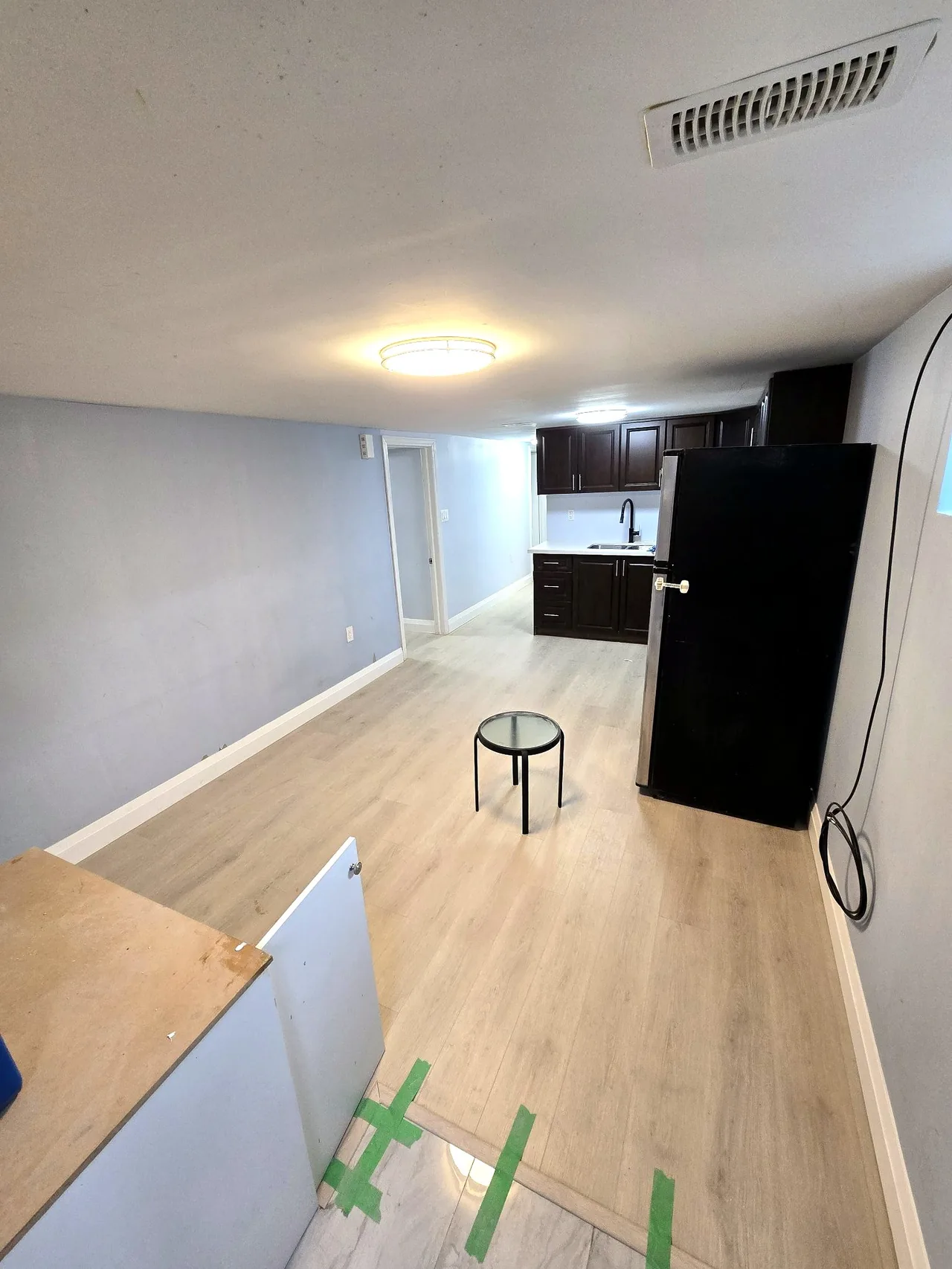 Full Basement Finishing — Kitchen Build-Out: after photo 2