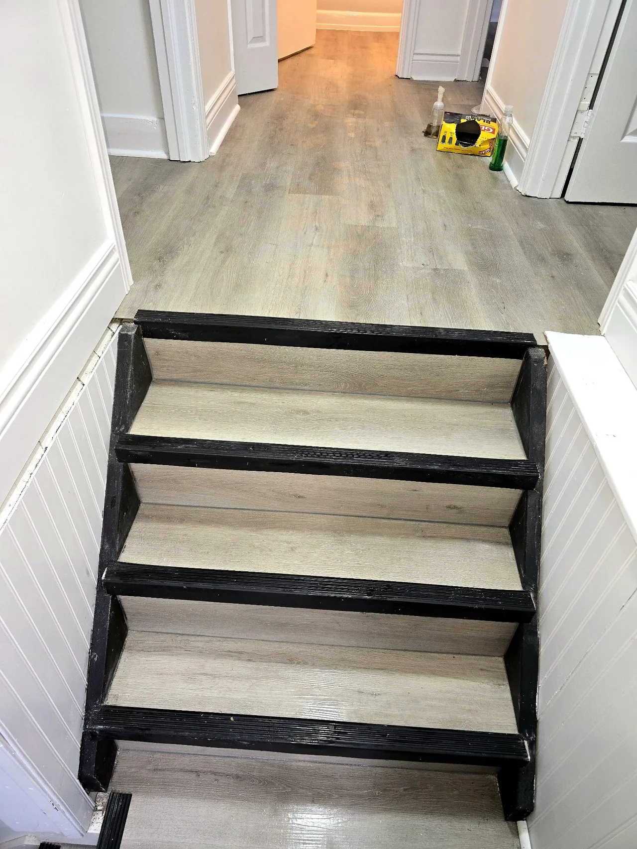 Full Basement Finishing — Paint, Trim & Finish: during photo 2
