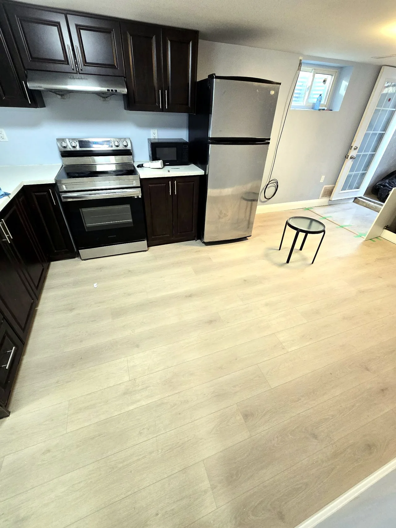 Full Basement Finishing — Kitchen Build-Out: after photo 1