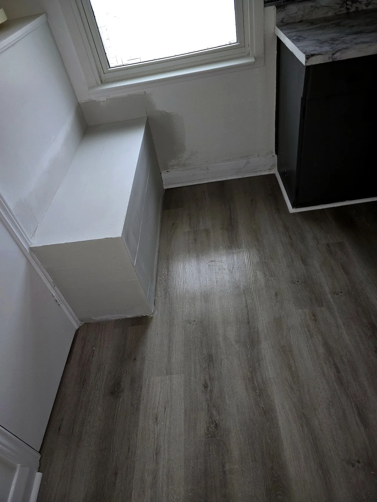 Full Basement Finishing — Kitchen Build-Out: during photo 1