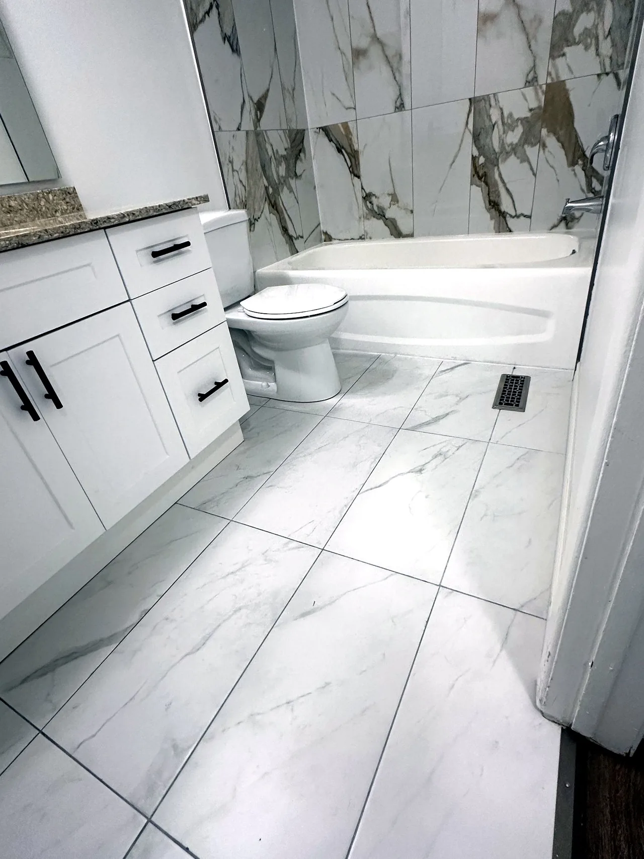 Bedroom & Bathroom Renovation — Bathroom Finish: after photo 2